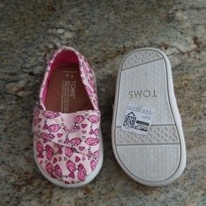 Toms Lovebird Slip On, Size 4